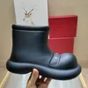 Designerskie buty marka jesień zimowe kobiety deszczowe buty cukierki kolor gumowe wodoodporne buty spacerowe swobodny platforma buty kałuża pvc kostki duże rozmiar 35-40