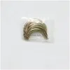 Narzędzia do włosów C Krzywane igły do ​​wątku /tkającego włosów /tkające i splotowe hine szycie długość 6,5 cm upuszczania produkty Produkty Accesso Dhqkh
