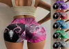 2021 S5xl Women Fashion High Waist Yoga Country Girl Deer Hunting Printed Hip Bottom Panties Gym Wear Casual Sports Shorts Slim3491828