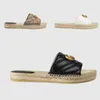 2023 Summer luxury Sandals Designer women Flip flops Slipper Fashion Genuine Leather slides Metal Chain Ladies Casual shoes 002