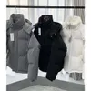 Tasarımcı Erkekler Down Ceket Parkas Parts Puffer Yelpek Rüzgar Dergisi Moda Ceket Stili İnce Korse Kalın Kıyafet Cep Out Boyu Lady Down Coats