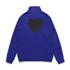 Play Embroidered Women red heart jacket Hoodie Designer Eye Popular Brand Star Same Cotton Large Sweater Long Coupl Bowling Sport Pullover Letter jackets