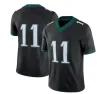 Jason Kelce Jalen Hurts Football Jersey AJ Brown Kelly Green DeVonta Smith Brian Dawkins Nolan Haason Reddick Darius Slay D'Andre Swift Goedert Mailata Reggie White