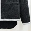 Giacche da uomo PFHQ Coreano Design Artigianale Avanzato Senso Cappotto Francese Piccolo Profumo Alla Moda Sciolto Luce Lusso Autunno Chic 21Z2271