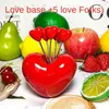 Forchette Simpatico cuore amorevole Forchetta in plastica in acciaio inossidabile per torta di frutta, salsiccia, cucchiaio e set di plettri per bambini