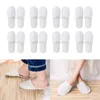 Sandals Disposable Slippers 12 Pairs Closed Toe Fit Size for Men and Women el Spa Guest Used White 231027