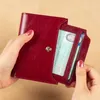 Wallets Genuine Leather Women Wallet And Purses Coin Purse Female Small Portomonee Walet Lady Perse For Girls Money Bag Cartera Mujer