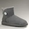 Top Austrália Botas Quentes Clássicas Australianas Mulheres Mini Meia Bota de Neve Inverno Pele Cheia Fofa Peluda Botas de Tornozelo Botas Tamanho 35-42 UGGile