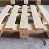 Poplar Fumigation Wooden Pallet、Moidure-Proof Board、Warehouse Forklift Pallet Pad、Logistics Transportation、The Drawingに従ってカスタマイズ、1080*950*120