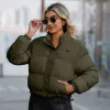 P Ra Designer de luxe Femmes S Down Veste Parkas Marques Mode Lady Lâche Épaissi Court Renard Grand Col De Fourrure Canard Blanc Extérieur En Gros 2 133