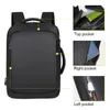 Plecak 15,6 -calowy laptop męskie notebook biznesowy Mochila Waterproof Back Pack USB Torda Travel Bagpack 2023 Mężczyzna