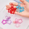 Keychains Portable Y2k Star Keychain Pendant Lightweight Bell Keyring Women Girl Elegant Charm Luggage Ornament