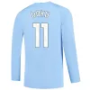 Man City Long Sleeve 23 24 Soccer Jersey Erling Haaland Phil Foden Bernardo Silva Ederson Kyle Walker Ruben Dias Manuel Akanji Mateo Kovacic Home Away