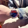 Classique automatique décontracté unisexe alarme numérique étanche cuir acier inoxydable céramique titane noir petite montre-bracelet montre