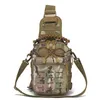 Backpack Single Shoulder Diagonal Straddle Outdoor Portable Riding Camouflage Sports Small Chest Handbag Laser Punching Satchel