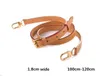 Pièces de sac Accessoires Sangle de sac Vachetta bracelet en cuir véritable pour marque de créateur épaule bandoulière sac de messager accessoire pièces de sac 231027