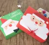 Ny julafton Big presentlåda Santa Claus Fairy Design Kraft Papercard Presentparti Favor Aktivitet Box Red Green Gifts Package Boxes FY4651