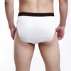 Underpants Mens Pouch Brief 100 Silk Knit Wide Waistband 3D Design Underwear Solid Size S M L XL XXL 231027