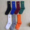 Men's and Women's Fashion Towel Socks Fashion Brand Carthart Skateboarding Embroidered Bottom Thickened Sports Basketball Mzph