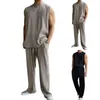 Ropa de gimnasio para Hombre, traje Retro de lujo para correr, Conjunto de dos piezas de secado rápido para Fitness, trajes deportivos informales, Conjunto Deportivo para Hombre 2023