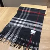 Scarves Designer Cashmere Wool Plaid Scarf women's shawl classic Plaid tassel Bib men's lamb cashmere EE4I