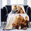 Blankets Custom Blanket with Words Picture Collage Customized Blankets Birthday Souvenir Gifts Personalized Throw Blanket for Father Mom 231027