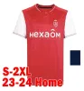 2023 2024 Stade De Reims maglie da calcio 23 24 Balogun Flips Ito magliette da calcio Sierhuis ABDELHAMID ZENELI VAN BERGEN CUSTE Maolida MATUSI