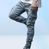 stacked denim jeans men Fashion Skinny Men Pocket Pencil Pants Jeans male Denim Pants Ropa Hombre Casual Denim hip hop pants2080633