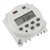 CN101A DC/AC 12V 16A Amps Digital LCD Power Programmable Timer Time Relay Switch Support 17-times Daily Weekly Program