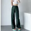 Women's Pants Thin Style Loose Cargo High Waist Casual Paper Bag Lace-up Trousers 2023 Summer For Women