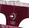 Underpants 3 Pack Separatec 남성용 부드러운 대나무 레이온 별도의 듀얼 파우치 속옷 편안한 통기성 미국 크기 SXL 231027