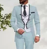 Men's Suits 2024 Formal Wear Plus Fat Groomsman Suit Three-piece Casual Business Banquet Dress Male Men Clothing S