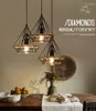 Pendelleuchten Retro Vintage Seil handgefertigte Leuchten Leuchte Loft Industriestil Küche Zimmer Eisen hängen Café Home Decor