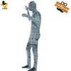 Halloween Costume Cosplay Costume Adult Men's Halloween Mummy Cosplay Costume Zombie Mummy Stage Role-playing Party Dress