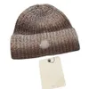 marca chapéu Designer para mulheres homens Beanie moda chapéu arco-íris de malha inverno