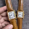 AAA Watch Designer Watches Men's and Women's Watches 25/27mm rostfritt stål Rem importerad kvartsrörelse Vattentät mensur