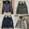 designer Women's Down shiny purffer jackets parkas black coats hooded quality casual doudoune homme feather outwear double zipper padded jacket down asian size