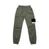 Vêtements de créateurs de la meilleure qualité Stone Hommes Pantalons Femmes Pantalons Cargo Causal Hiver Outwear Pantalon surdimensionné Pantalon Lady avec badge Asie Taille M-2XL