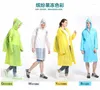 Raincoats Freesmily Caminhadas Mochila Moda Capa de Chuva Adulto Masculino e Feminino Personalidade Portátil À Prova D 'Água Transparente Poncho