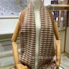 Szaliki projektanty jesień i zima G kolorowy szalik w kształcie mody i zaawansowany zmysł Hot Scarf Scarf 73cb