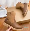 Designer Boots Australia Boots Luxury Brand Boot Genuine Leather Warm Boots Ankle Booties Man Short Winter