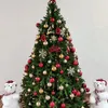 Другие товары для вечеринок Искусственная рождественская елка 15 18 21 м с металлическим штативом из ПВХ Простая сборка Праздничное украшение года el Home Outdoor 231027