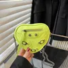 Purses Women's bag 2023 new unique niche design chain crossbody versatile rivet locomotive love small Handbags
