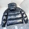 Invierno Hombres Mujeres Mismo abrigo Celebridad Mismo pan Chaqueta Ropa de pareja Diseñador Moda Espesado Cálido A prueba de viento Hombres impermeables Abrigos negros