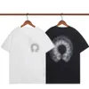 2023 디자이너 셔츠 T 셔츠 거리 캐주얼 느슨한 남자 여자 여름 고급 반바지 Tshirts 상자 프린트 탑 티셔츠 티셔츠