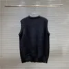 Canotte da uomo di design da donna in maglia di cotone senza maniche con lettere ricamate sexy con spalle scoperte gilet primavera autunno casual allentato e traspirante abbigliamento da donna da uomo