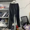 Pantaloni da uomo 2023ss Black Needles Track Uomo Donna Pantaloni sportivi monopetto Pantaloni a righe a farfalla Y2k