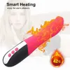 Realistic Tongue Vibrator Licking Nipple Massager Heating Female Masturbator Clit Stimulator Pussy Sex Toys for Women Adult 18 221215