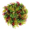 Decoratieve bloemen Kunstbloem Muurhangende krans Festival Garland Prop Gesimuleerde Eucalyptus Herfstdecoraties