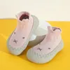 First Walkers 0-3 Years Children Walking Shoes Comfortable Non Slip Baby Floor Socks Rubber Soled